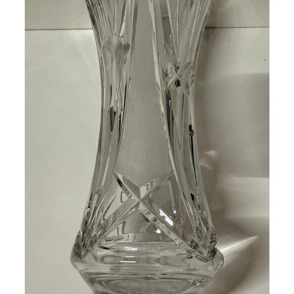 Vintage Crystal Cut Glass Vase - Picture 5 of 5